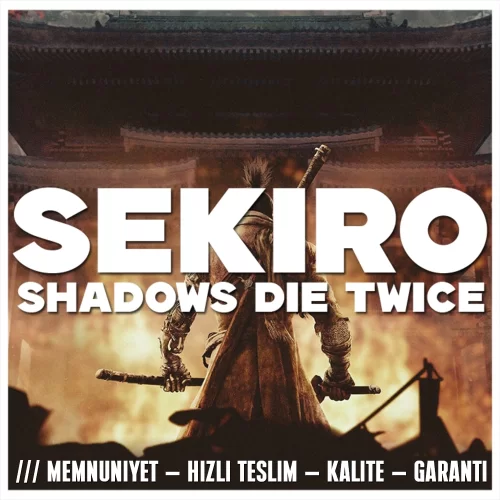  Sekiro Shadows Die Twice + OTO TESLİMAT + DESTEK
